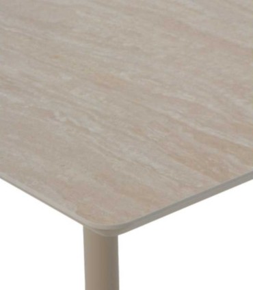 Mesa de Comedor Exterior Cerámica Travertino Denia