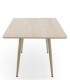 Mesa de Comedor Exterior Cerámica Travertino Denia