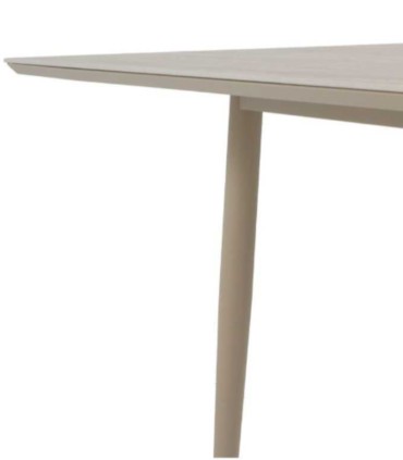 Mesa de Comedor Exterior Cerámica Travertino Denia
