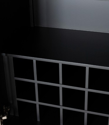 Mueble Bar de Cristal Espejado Eclipse