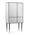 Mueble Bar de Cristal Espejado Eclipse