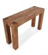 Consola de Entrada de Madera Maciza de Pino Recuperado Estilo Rústico Carles