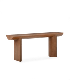 Consola de Entrada de Madera Maciza de Fresno Jordi
