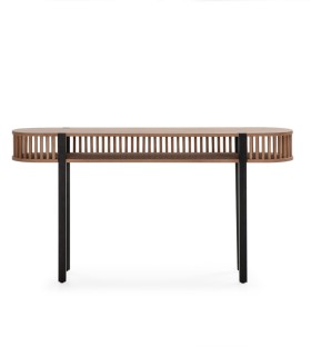 Consola de Entrada de Madera y Metal Felipo