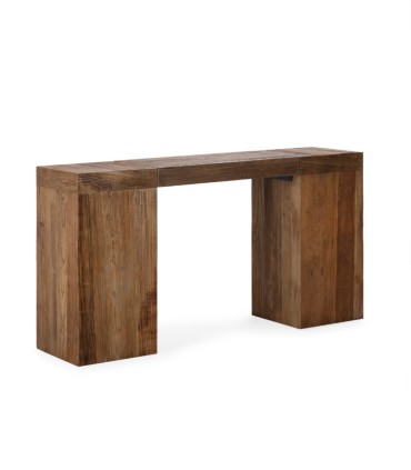 Consola de Madera de Olmo Recuperado Josef