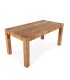 Mesa de Comedor de Madera de Pino Recuperado Leoncio