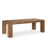 Mesa de Comedor de Madera de Pino Recuperado Leoncio