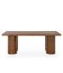 Mesa de Comedor de Roble Macizo Emilia
