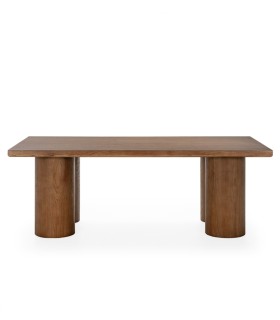Mesa de Comedor de Roble Macizo Emilia