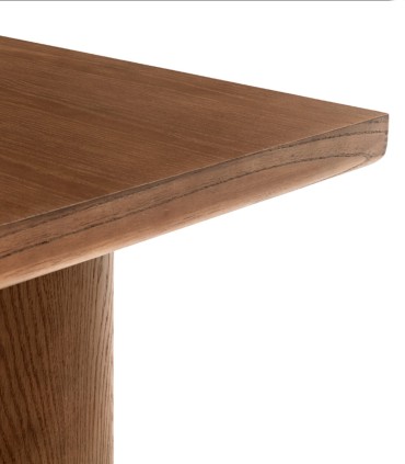 Mesa de Comedor de Roble Macizo Emilia