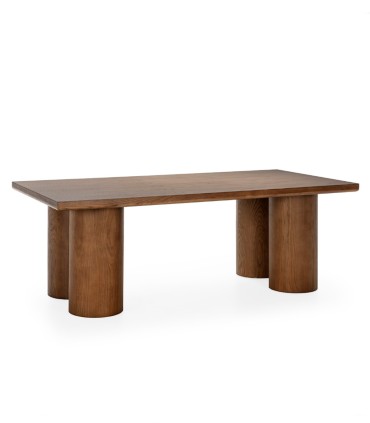 Mesa de Comedor de Roble Macizo Emilia
