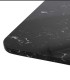Mesa de Comedor de Mármol Negro y Madera de Olmo Lysandro