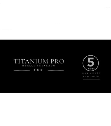 Colchón Premium de Muelles Ensacados Titanium Pro 5 Zonas Class