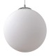 Lámpara Colgante de Cristal Opal Blanco Merien
