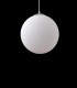 Lámpara Colgante de Cristal Opal Blanco Merien