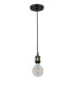 Lámpara Colgante Negra 12 cm E27 Eudoxia