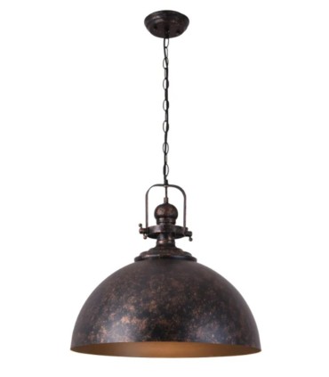 Lámpara Colgante Industrial Vintage de Hierro Faiten