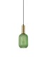 Lámpara Colgante de Cristal en Varios Colores Eric, verde
