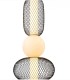 Lámpara Colgante LED Industrial Moderna Negra y Oro Rosa Regulable Noirea
