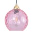 Lámpara Colgante Dorada con Tulipa en Varios Colores Lili, rosa