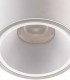Plafón de Techo GU10 Redondo Blanco o Negro de Aluminio Pitara