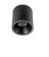 Plafón de Techo GU10 Redondo Blanco o Negro de Aluminio Pitara