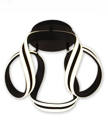 Plafón LED de Techo Negro Amparin