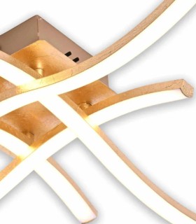 Plafón LED de Techo Pan de Oro Altamira