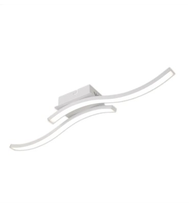 Plafón LED Negro o Blanco Cortes