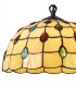 Lámpara Colgante de Cristal Amarillo  Tiffany I