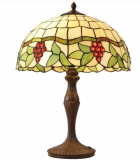 Lámpara Tiffany Original de Sobremesa Tiffani III, grande
