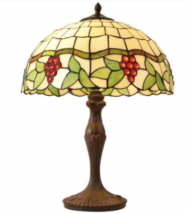 Lámpara Tiffany Original de Sobremesa Tiffani III, grande