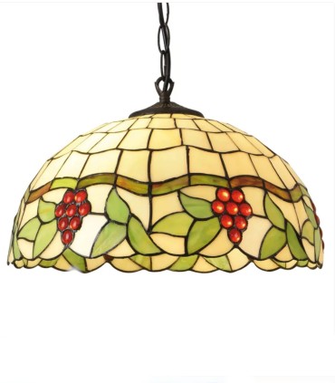 Lámpara Colgante Original 2 Luces Tiffany