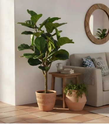 Ficus Lyrata Artificial 130 cm