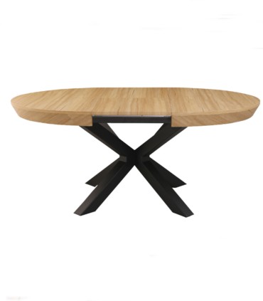 Mesa de Comedor Redonda Extensible Bradley