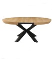 Mesa de Comedor Redonda Extensible Bradley