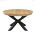 Mesa de Comedor Redonda Extensible Bradley
