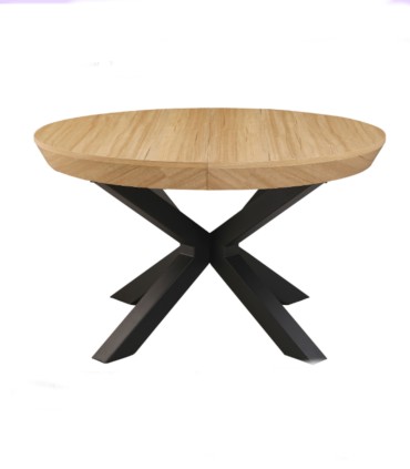 Mesa de Comedor Redonda Extensible Bradley