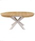 Mesa de Comedor Redonda Extensible Bradley de Ambar Muebles
