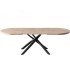Mesa de Comedor Ovalada Extensible Senda, roble honney