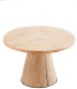 Mesa de Comedor Redonda Extensible en Madera de Roble Kenia