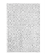 Alfombra de Baño de Poliéster con Textura y Base Antideslizante Vienciana, blanco