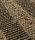 Alfombra beige oscuro geométrica moderna Sisalama