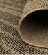 Alfombra beige oscuro geométrica moderna Sisalama