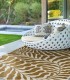 Alfombra Botánica Marrón y Beige Sandalo, ambiente
