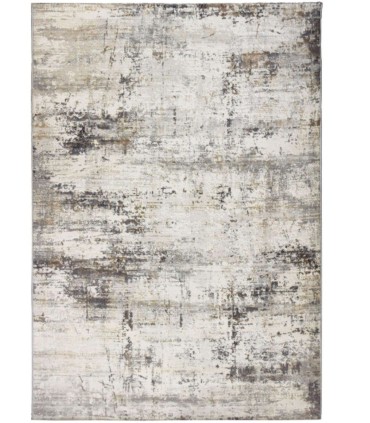 Alfombra Abstracta Gris de Estilo Moderno Pinot