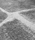 Alfombra Abstracta Gris de Pelo Alto Mori