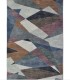 Alfombra Geométrica Multicolor de Estilo Moderno Monetti
