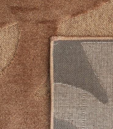 Alfombra Abstracta Teja de Estilo Moderno Malmo