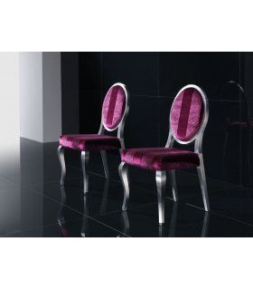 Silla Clásica Plata Anna